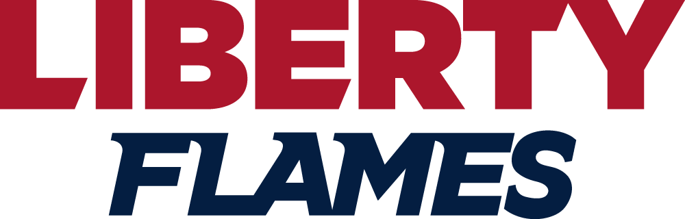 Liberty Flames 2013-Pres Wordmark Logo 01 iron on paper